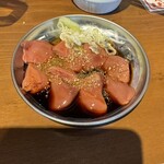 新時代 - 白レバ刺しの醤油