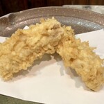 天吉 - 穴子_一本揚げ
