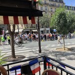 L'Entracte des Gobelins - テラス席から