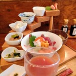 博多炉端 魚男 - ブラッドオレンジジュース