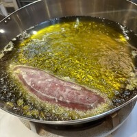 天麩羅 安藤 - さつまいも１時間揚げてた