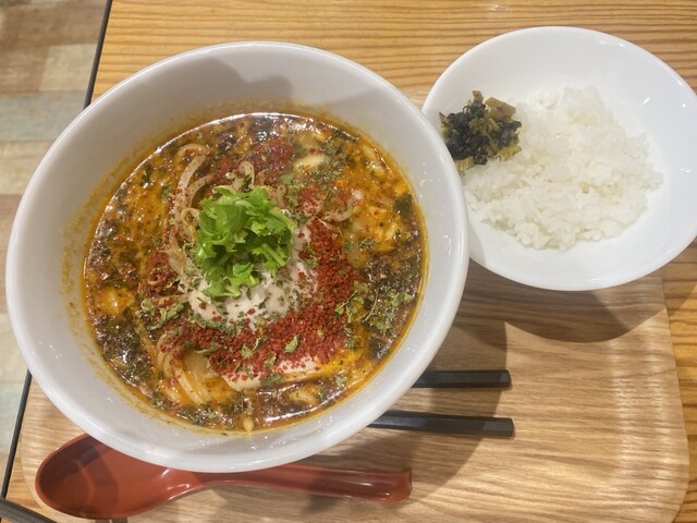 スパイスラーメン専門店 SPICE 麺 アッ晴れ（スパイス 麺 アッ晴れ） - 西若松（ラーメン）の写真
