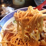 中華そば JAC - 麺は中太、つるつるストレート麺