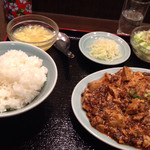 順香 - 麻婆定食750円