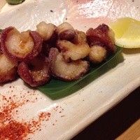 鮨丸 - たこ吸盤の竜田揚げ