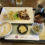 タラオカントリークラブ - スタミナ焼き定食
