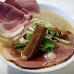 オコメノカミサマ - 米白湯ラーメン　２杯目