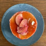 パティスリー リョーコ - 上から桃タンブラン