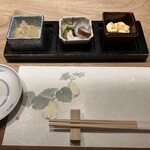 おたる政寿司 銀座 - 前菜