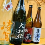 京のお食事処 おばんざいと串揚げ まい㐂 - 毎週変わるバリエーション豊かな日本酒