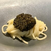 蒼 - ②キャビアの冷製フェデリーニ