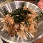 焼肉 スタミナ苑 - 大根サラダ