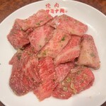 焼肉 スタミナ苑 - カルビ 並 塩