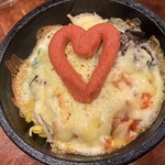 焼肉 スタミナ苑 - 石焼明太子チーズビビンバ