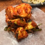 焼肉 スタミナ苑 - 茄子のキムチ