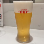 蝋燭屋 プレミア - アサヒスーパードライ生ビール650円⇨490円