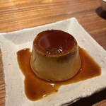 とり口 - 自家製プリン