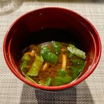 和食人の店 すしカフェ 健 - ランチのお椀