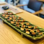 柚木元 - ⑯【ご飯-1】
      浜名湖産天然鰻の蒲焼き、土鍋炊きご飯