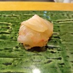 鮨 波づき - 平目 おろしポンズ