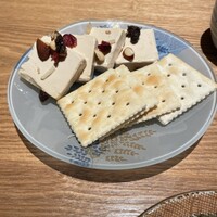 天ぷら 美やま - クリームチーズの醤油漬け