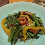 創彩空 - これこれ空芯菜とベーコン炒め。お酒が進むくん