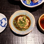 日本料理 柳燕 - 塩、肝ポン酢、土佐醤油