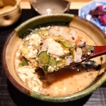 日本料理 柳燕 - お替り　冷や汁