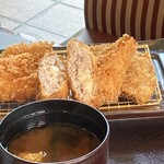 とんかつ 濵かつ - オランダかつ、チキンかつ、野菜フライ