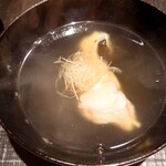 日本料理 柳燕 - 銚子の真鯒のお椀