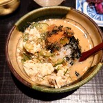 日本料理 柳燕 - お替り　冷や汁