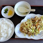 中華　とおりゃんせ - スタミナ炒め定食