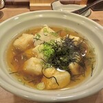 魚匠 はち六 - 豆腐の揚げ出し