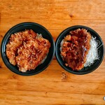 宅配とんかつ かさねや - 料理写真:◆ 熟成重ねタレカツ丼(2枚) ¥1,190
◆ 熟成ロースデミかつ丼 ¥1,290
※税込