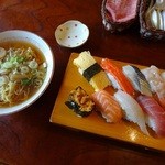 Yayoi Zushi - ラーメン定食800円