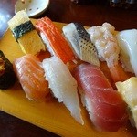 Yayoi Zushi - 定食の握り寿司♪全10貫