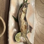 九つ井 - 鮎の塩焼き