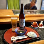 しほう田 - 瓶ビール&もずく酢