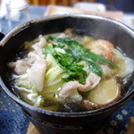 湯之谷山荘  - 夕食（このスープがとても美味しかった！）