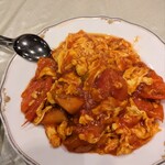 中国料理 養源郷 - トマトとタマゴの炒め物