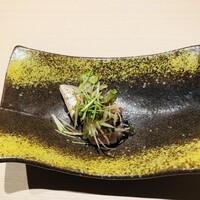 広島 鮨 まつもと - 鰹の玉ねぎ醤油がけ