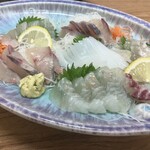 旅館風月荘 - 地魚のお造り（2日目）