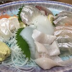 旅館風月荘 - 地魚のお造り