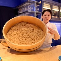 鮨 おにかい×2 - シャリ切り終了。エンタメ性抜群です。