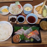 寿司海鮮和食処やますい - 刺身定食