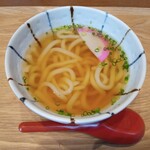 寿司海鮮和食処やますい - 半玉うどん