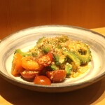 こころや - ゴーヤとミニトマトのチャンプルー