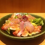 こころや - ヒラマサとイチジクのサラダ