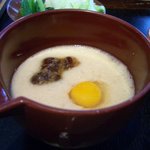 レストラン酢重正之 - ◆酢重特製のとろろとお菜の盛り合わせ＠９７０円