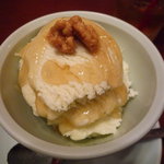 墨花居 - ブルーチーズのアイス。絶品です☆